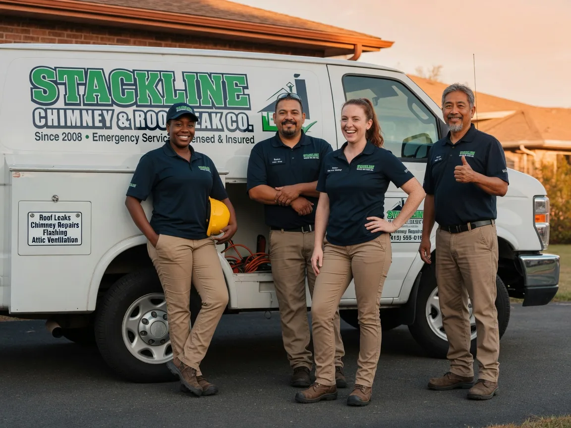 Chimney flashing repair company in Hilltop, WV
